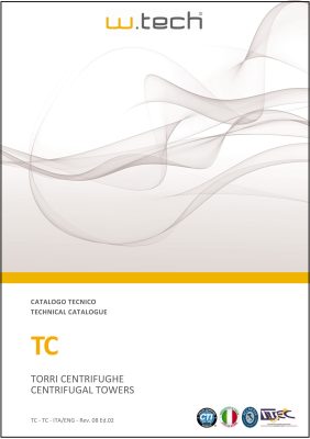 Catalogo e dati tecnici Torri Evaporative Centrifughe serie TC